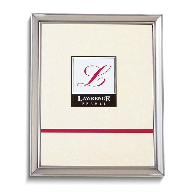 Classic Brushed Pewter 8x10 Photo Frame