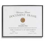Simply Black Metal 8.5x11 Photo Frame