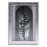 Silver-tone Satin Chloe Contemporary 4x6 Photo Frame