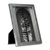 Silver-tone Satin Chloe Contemporary 5x7 Photo Frame