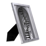Silver-tone Satin Chloe Contemporary 8x10 Photo Frame