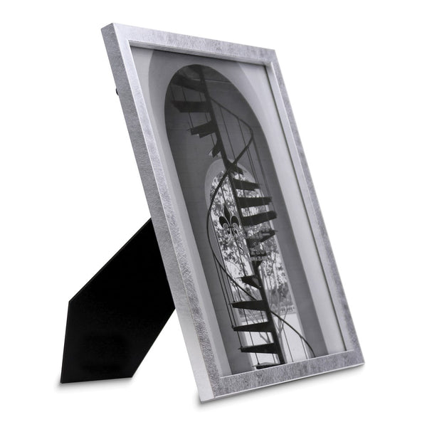 Silver-tone Satin Chloe Contemporary 8x10 Photo Frame