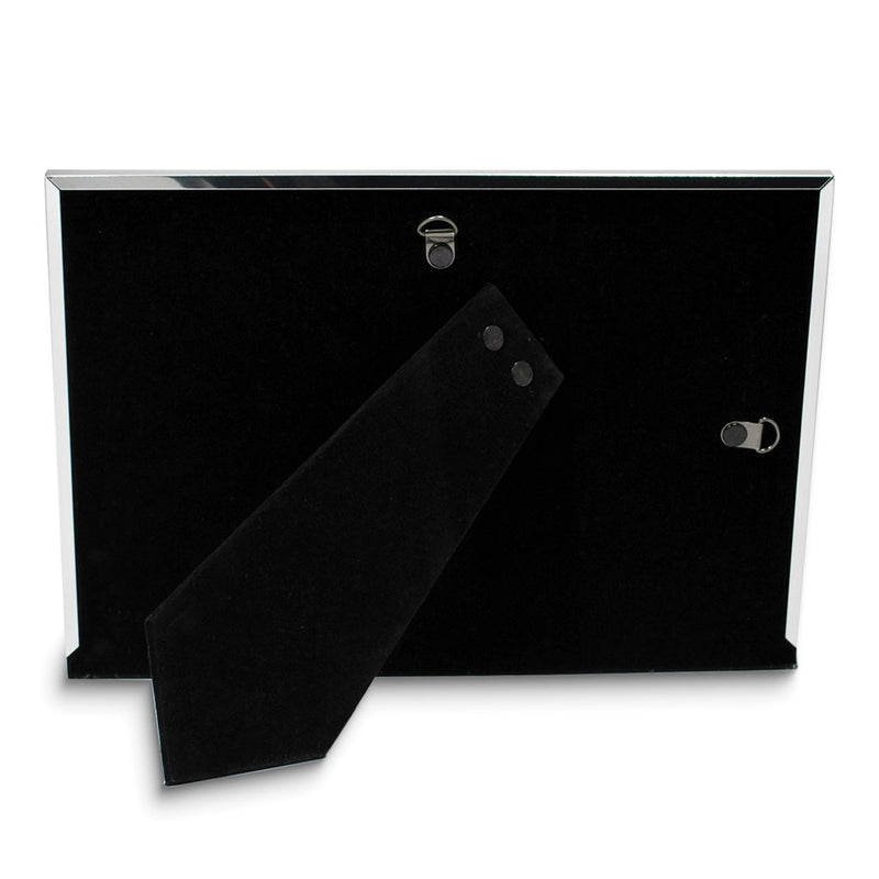 Metro Brushed Silver-tone Double 4x6 Photo Frame