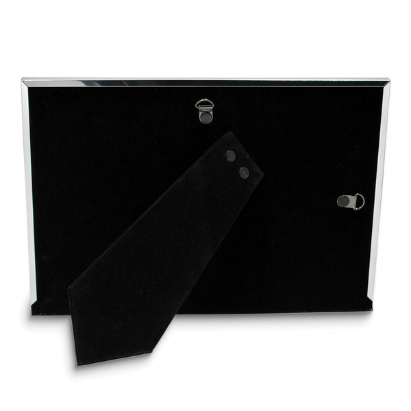 Metro Brushed Silver-tone Double 5x7 Photo Frame