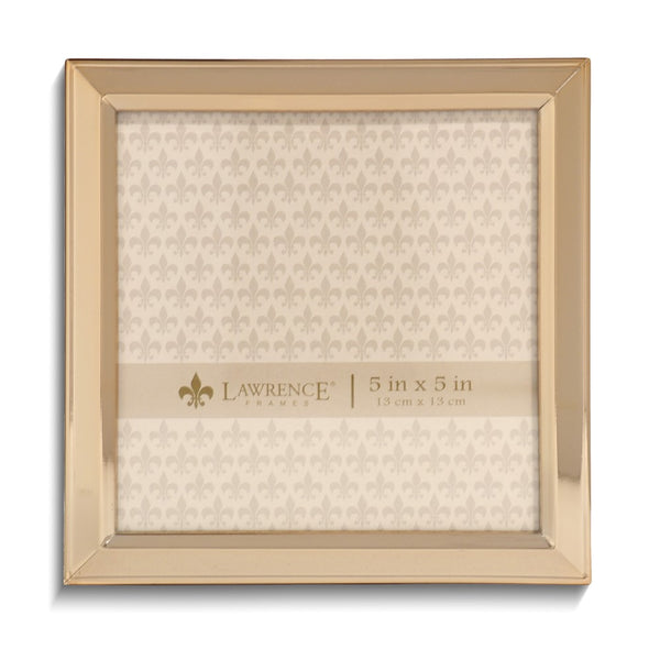 Gold-tone Metal Classic 5x5 Photo Frame