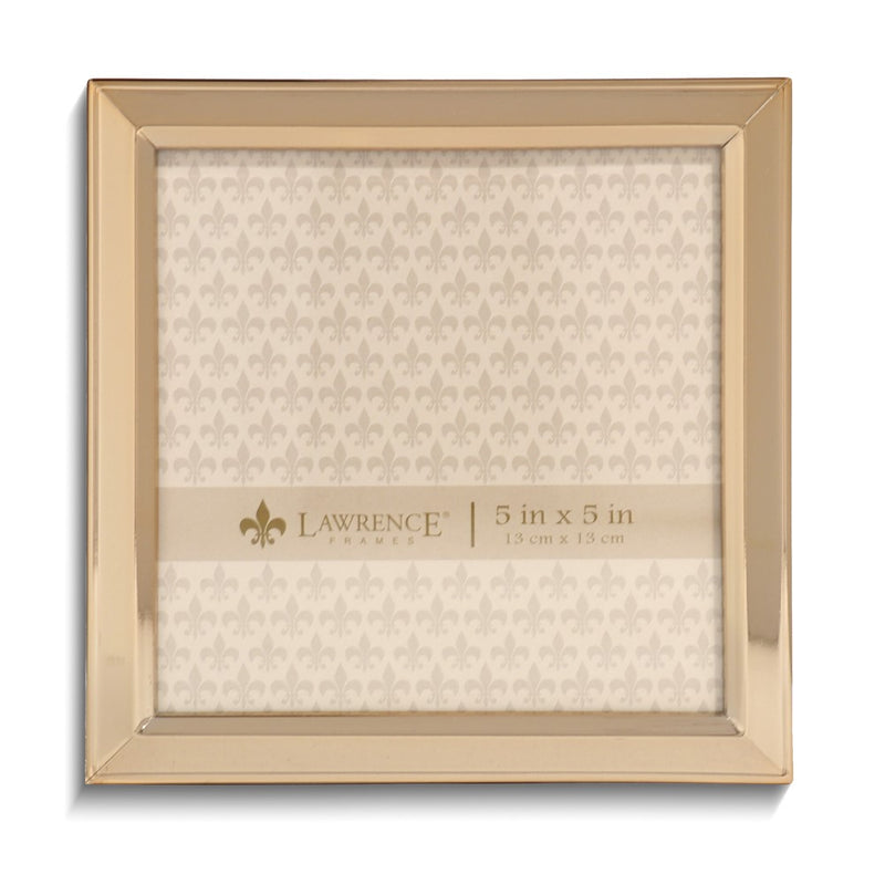 Gold-tone Metal Classic 5x5 Photo Frame