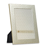 Hammered Gold-tone 5x7 Metal Photo Frame