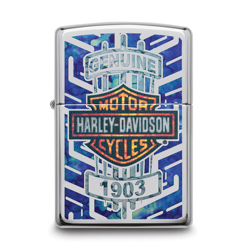 Zippo Harley-Davidson High Polished Chrome Genuine 1903 Lighter