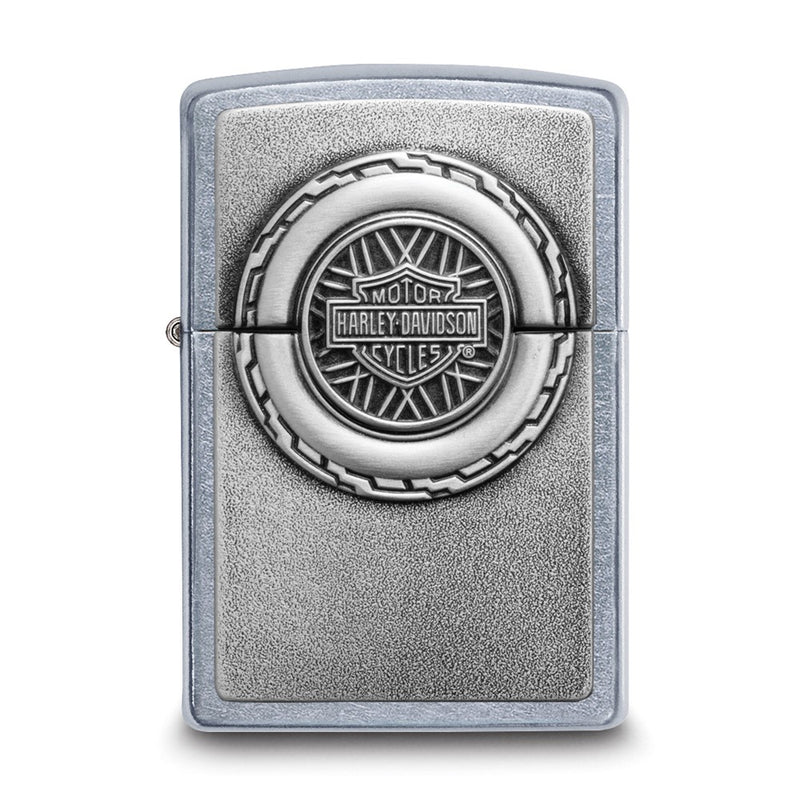 Zippo Harley-Davidson Street Chrome Wheel Lighter