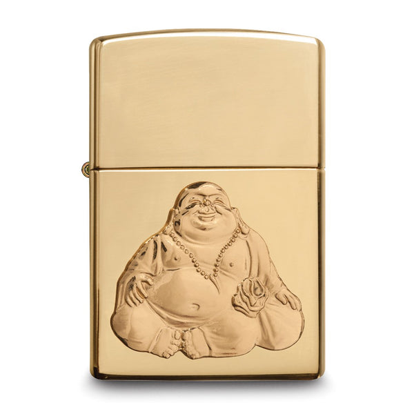 Zippo High Polished Brass Buddha Lighter