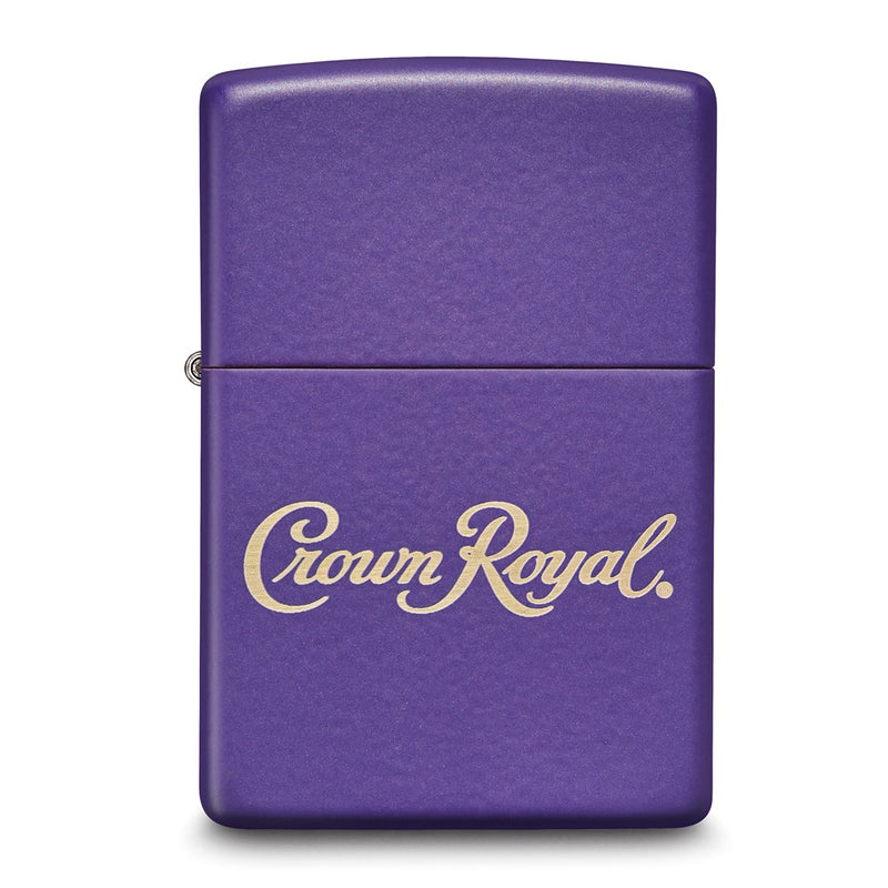 Zippo Purple Matte Crown Royal Lighter