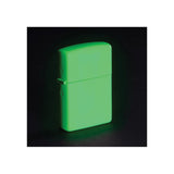 Zippo Glow in the Dark Green Lighter