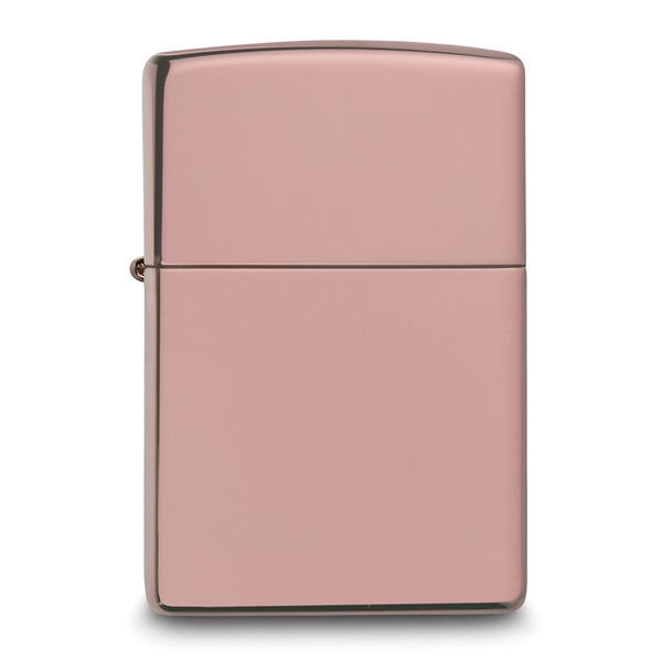 Zippo High Polished Rose Gold-tone Lighter