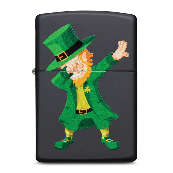 Zippo Black Matte Leprechaun Dab Lighter