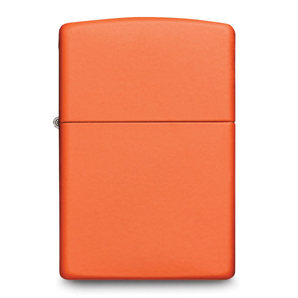 Zippo Orange Matte Lighter