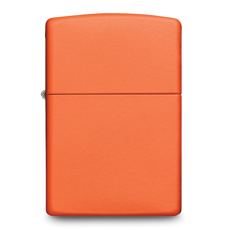 Zippo Orange Matte Lighter