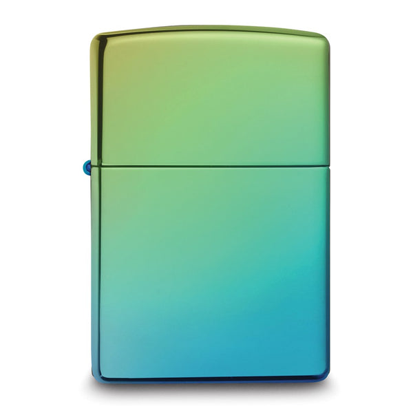 Zippo High Polished Teal Lighter