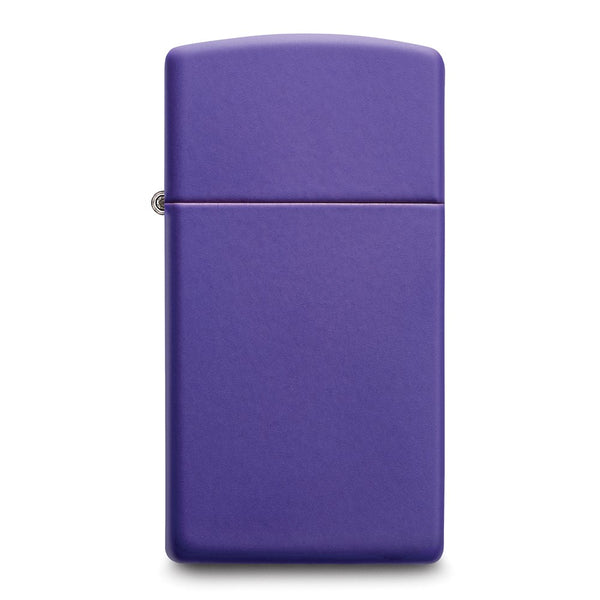 Zippo Slim Purple Matte Lighter