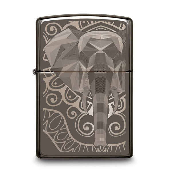 Zippo Black Ice Elephant Lighter