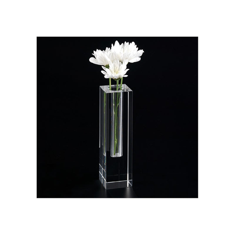 Badash Handcrafted Lead-free Crystal 8 Inch Donovan Bud Vase