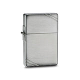 Zippo 1935 Replica with Slashes Brushed Chrome Lighter