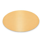 1 1/8 x 1 7/8 Oval Copper Aluminum Plates-Set of 6