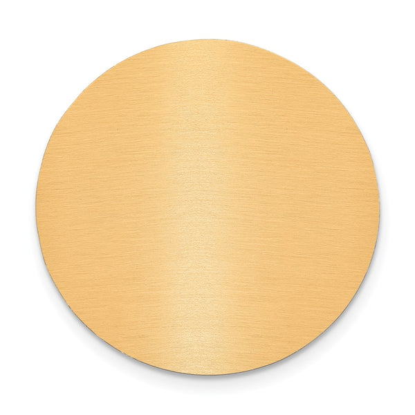 1 1/4 x 1 1/4 Round Copper Aluminum Plates-Set of 6