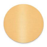 1 3/4 x 1 3/4 Round Copper Aluminum Plates-Set of 6