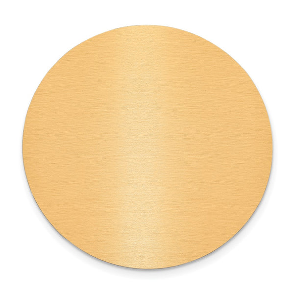 1 3/4 x 1 3/4 Round Copper Aluminum Plates-Set of 6