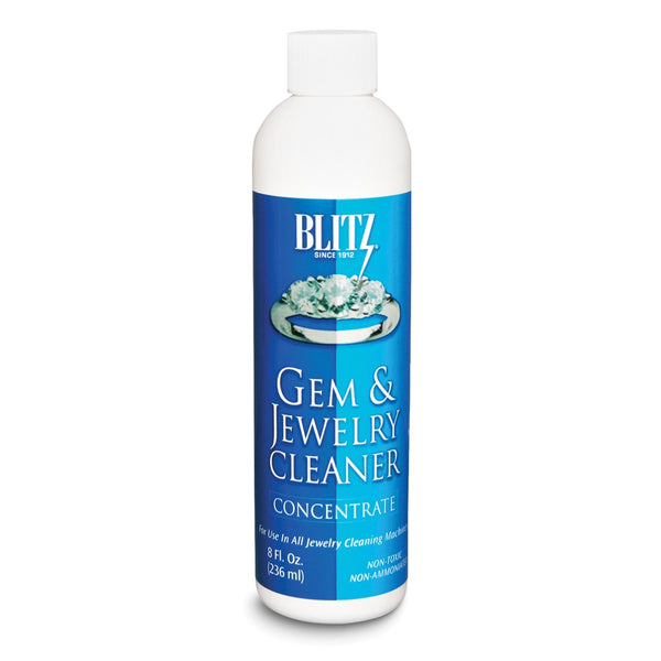 Blitz 8oz Gem and Jewelry Cleaner Concentrate Bottle