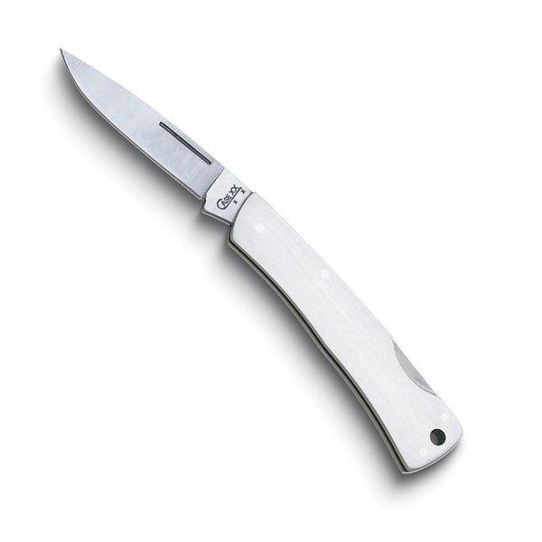 Case Executive Lockback Steel Handle Pocket Knife with Tru-Sharp Stainless Steel Blade