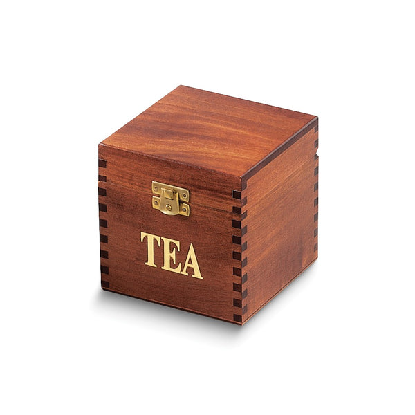 Handmade Satin Maple Finish Wood TEA Chest