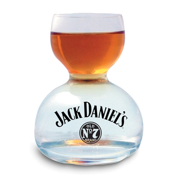 Jack Daniel's 1 ounce Whiskey on 2 ounce Water Glass