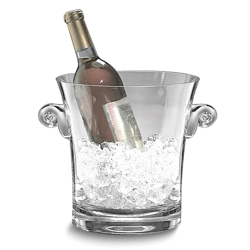 Badash Handcrafted Lead-free Crystal 9 inch Chelsea Ice Bucket
