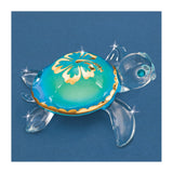 Aloha Sea Turtle Handcrafted Glass Figurine