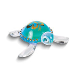 Aloha Sea Turtle Handcrafted Glass Figurine