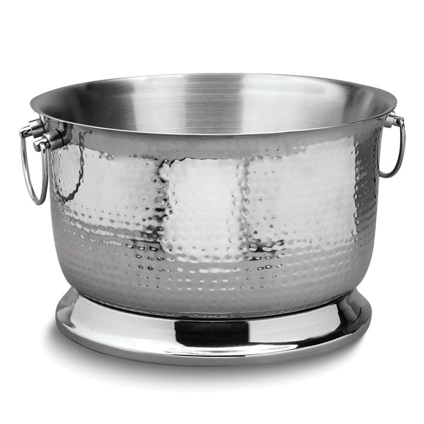 Stainless Steel Hammered Party Tub