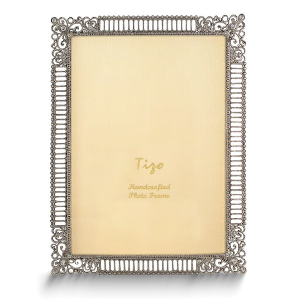 Jeweltone Pierced with Scrolled Corners 4x6 Photo Frame