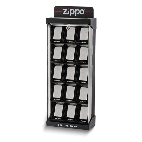 Zippo Fifteen Piece Locking Countertop Display