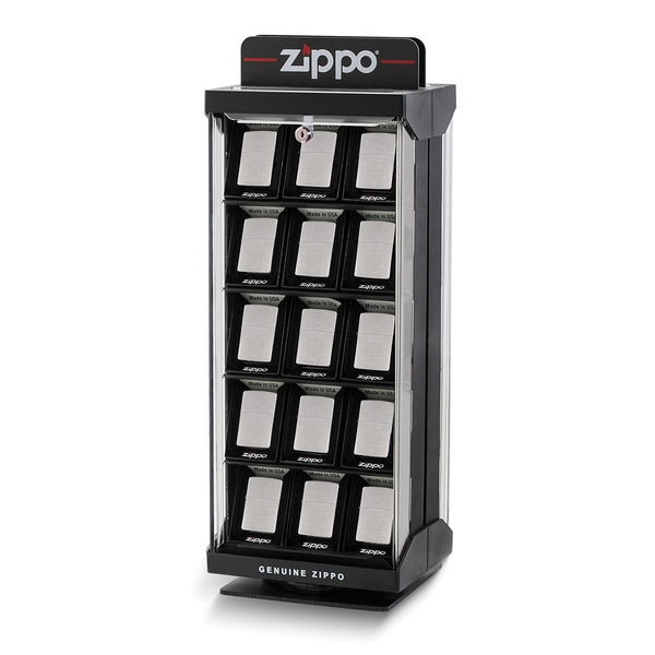 Zippo Thirty Piece Locking Swivel Counterop Display