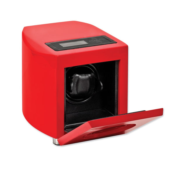 Rotations Red Piano Finish Single Watch Winder