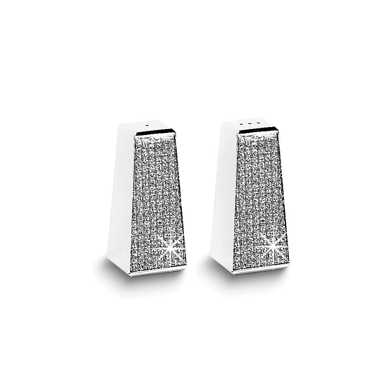 Non-tarnish Nickel-plated Glitter Galore Salt and Pepper Shakers