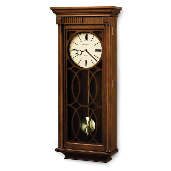 Howard Miller Kathryn Tuscany Cherry Finish Wood Quartz Chiming Wall Clock