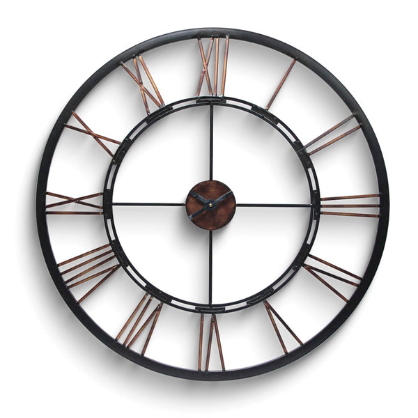 Fusion Metal Open Dial Wall Clock