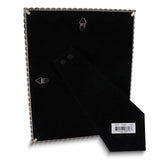 Silver-tone Rope 8x10 Metal Frame Matted for 5x7 Photo