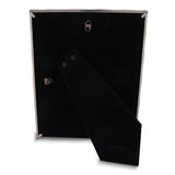 Silver-tone Metal Bamboo 8x10 Frame Matted for 5x7 Photo