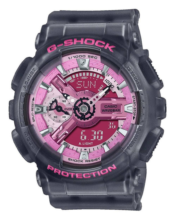 Casio G-shock Analog Digital Quartz GMA-S110NP-8A GMAS110NP-8 200M Women's Watch