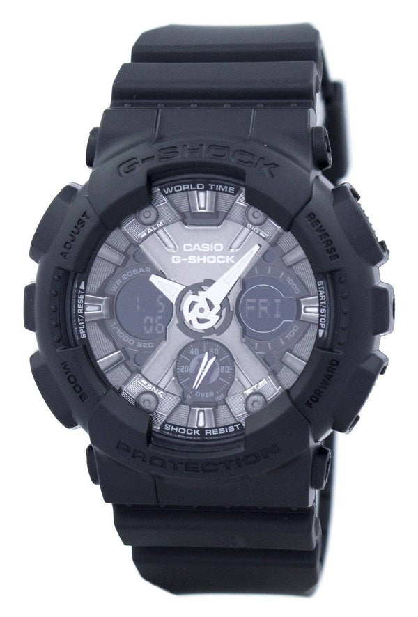 Casio G-Shock S Series Shock Resistant World Time GMA-S120MF-1A GMAS120MF-1A Women's Watch