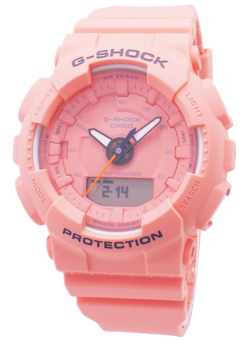 Casio G-Shock S Series GMA-S130VC-4A GMAS130VC-4A Step Tracker Analog Digital 200M Women's Watch