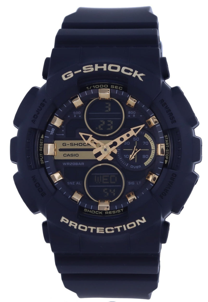 Casio G-Shock Analog Digital Quartz GMA-S140M-1A GMAS140M-1 200M Women's Watch